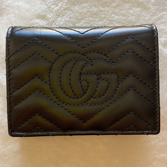 Authentic GG Marmont Card Case Wallet - Picture 2 of 8